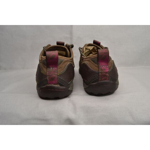Merrell Women's 7.5 Brown Nubuck Leather Stone Lace Up Outdoor Shoes - Picture 6 of 10